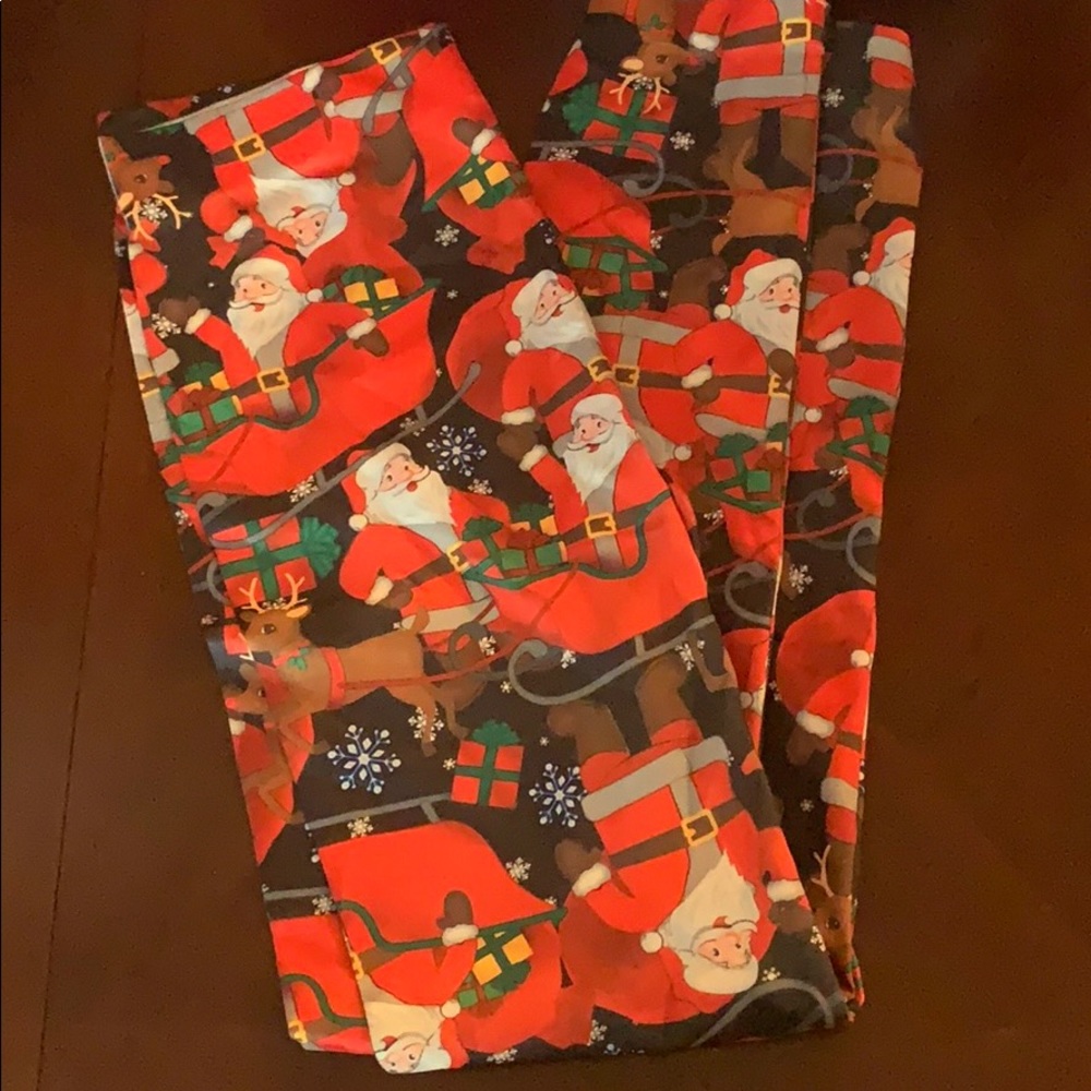 Festive Christmas leggings